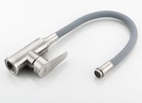 Смеситель для кухни Frap H48 Сатин Серый арт-F4448 — фото 2, Смесители для кухни