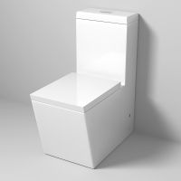 Унитаз моноблок Grossman Cristal с бачком и сиденьем Микролифт арт-GR-4493 — фото 4, Напольные унитазы