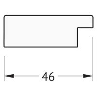 Зеркало Evoform Definite 81х61 в багетной раме - Чеканка белая 46 мм арт-BY 3162 — фото 6, Зеркала в ванную комнату