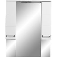 Товар: Зеркало со шкафом Stella Polar Фиора 80 Белое арт-SP-00000210 - фото 2 Зеркало со шкафом Stella Polar Фиора 80 Белое арт-SP-00000210 — фото 2, Зеркальные шкафы в ванную