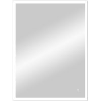 Зеркало Континент Solid 600х800 с подсветкой Серебро с сенсорным выключателем арт-ЗЛП620 — фото 1, Зеркала в ванную комнату