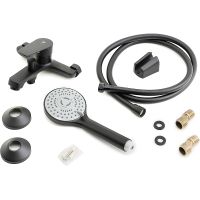 Смеситель для ванны Orange Loop Черный арт-M26-100b — фото 8, Смеситель для ванны