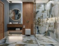 Керамогранит Primavera Jakarta Blue Punch Carving 60х120 см арт-PC208 — фото 6, Керамогранит