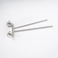 Полотенцедержатель Bemeta Neo поворотный Нержавеющая сталь арт-104204105 — фото 2, Полотенцедержатели