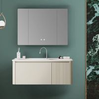 Тумба с раковиной Ceruttispa Sella 80 10311 подвесная Слоновая кость арт-CT10311 — фото 2, Тумбы с раковиной