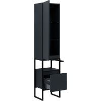 Товар: Шкаф пенал Allen Brau Priority 40 L Антрацит матовый арт-1.31006.AM - фото 8 Шкаф пенал Allen Brau Priority 40 L Антрацит матовый арт-1.31006.AM — фото 8, Пеналы для ванной комнаты