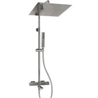 Душевая система WasserKRAFT с термостатом Хром арт-A199.119.103.087.CH Thermo — фото 5, Душевые стойки