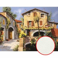 Фреска Ortograf Городской пейзаж живопись 11482 Фактура флок FLK Флизелин (3*2,3) Бежевый/Зеленый/Голубой, Город/Живопись арт-11482 (флок FLK) — фото 1, Фрески