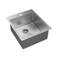 Кухонная мойка Iddis Haze 43 Сатин арт-HAZ43S0i77 — фото 2, Кухонные мойки