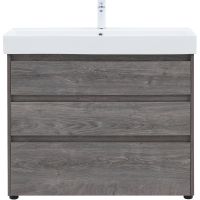 Товар: Тумба под раковину Aquanet Nova Lite 100 Дуб рошелье арт-302479 - фото 5 Тумба под раковину Aquanet Nova Lite 100 Дуб рошелье арт-302479 — фото 5, Тумбы под раковину