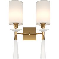 Настенный светильник Maytoni Neoclassic Bianco Белый Латунь арт-MOD224WL-02BS1 — фото 1, Бра