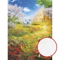 Фреска детская Ortograf Сказочная страна 5267 Фактура бархат FX Флизелин (2*2,7) Разноцветный, Мультимедия арт-5267 (бархат FX) — фото 1, Фрески