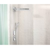 Верхний душ Hansgrohe Rainmarket Select 580 3jet Черный хром арт-24001600 — фото 3, Верхние души