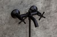 Смеситель для ванны Orange Mia Черный матовый арт-M34-100b — фото 9, Смеситель для ванны