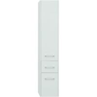 Шкаф пенал Aquanet Августа 35 R подвесной Белый глянец арт-274147 — фото 2, Пеналы для ванной комнаты