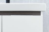 Тумба под раковину Aquaton Рене 56 подвесная Белая Грецкий орех арт-1A258501NRC80 — фото 7, Тумбы под раковину
