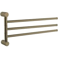 Полотенцедержатель Haiba поворотный Бронза арт-HB8413-4 — фото 1, Полотенцедержатели