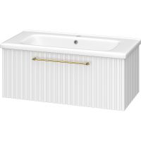 Тумба с раковиной Brevita Alicante 90 подвесная Белая матовая арт-УТ000015978 — фото 1, Тумбы с раковиной