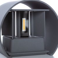 Настенный светильник Artelamp Rullo Серый арт-A1415AL-1GY — фото 2, Уличное освещение