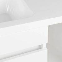 Тумба с раковиной Orange Optima 110 Белый глянец арт-Op-110TUW+RAL — фото 4, Тумбы с раковиной