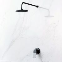 Душевая система AM.PM X-Joy Черная арт-FB85A2R002 — фото 2, Встраиваемые душевые комплекты