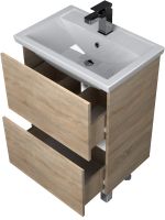 Товар: Тумба под раковину 1MarKa Aris 60 Дуб сонома арт-У76060 - фото 2 Тумба под раковину 1MarKa Aris 60 Дуб сонома арт-У76060 — фото 2, Тумбы под раковину