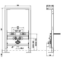 Инсталляция Esbano Fram-BD для биде Черная матовая арт-ESINFRAMBD — фото 9, Инсталляции для биде