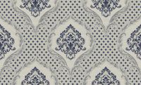 Обои Emiliana Parati Gianfranco Ferre Home 3 Винил на флизелине (1,06*10,05) Синий/Серый, Дамаск арт-62033 — фото 2, Обои для стен