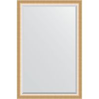 Зеркало Evoform Exclusive 176х116 с фацетом в багетной раме - Травленое золото 87 мм арт-BY 1221 — фото 1, Зеркала в ванную комнату