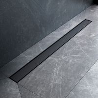 Товар: Душевой лоток AM.PM MasterFlow 90 с Черной матовой решеткой / под плитку Tile арт-W01SC-U11-090-04BM - фото 7 Душевой лоток AM.PM MasterFlow 90 с Черной матовой решеткой / под плитку Tile арт-W01SC-U11-090-04BM — фото 7, Душевые лотки