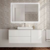 Товар: Раковина Kerama Marazzi Plaza 55 Белая глянцевая арт-PLR.wbi.55.1 - фото 4 Раковина Kerama Marazzi Plaza 55 Белая глянцевая арт-PLR.wbi.55.1 — фото 4, Раковины встраиваемые сверху