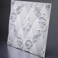 Гипсовая 3д панель Artpole Marseille 600x600 мм арт-M-0038 — фото 1, Гипсовые 3Д панели