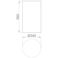 Ведро для мусора Nofer Матовая нержавеющая сталь арт-14071.50.SC.S — фото 2, Мусорные ведра