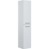 Шкаф пенал Aquanet Nova 35 подвесной Белый глянец арт-242261 — фото 1, Пеналы для ванной комнаты