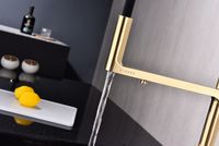 Смеситель для кухни Paulmark Tornado Светлое брашированное золото арт-To213402-SBG — фото 6, Смесители для кухни