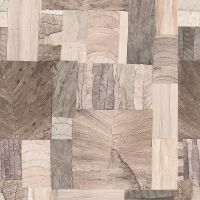 Панно Marburg Essentiell Винил на флизелине (1,59*2,7) Бежевый/Розовый/Серый, Геометрия/Листья/Под дерево арт-34796 — фото 2, Обои для стен