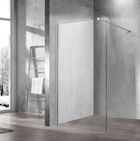 Душевая перегородка Vincea Walk-In 120 профиль Хром стекло прозрачное арт-VSW-1H120CL — фото 1, Душевые перегородки