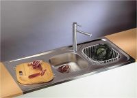 Кухонная мойка Alveus Classic 100 NAT-60 1200x600 R Натуральная сталь арт-1009085 — фото 2, Кухонные мойки