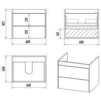 Товар: Тумба с раковиной Brevita Monsour 60 подвесная Дуб Галифакс олово Черный кварц арт-УТ000015277 - фото 11 Тумба с раковиной Brevita Monsour 60 подвесная Дуб Галифакс олово Черный кварц арт-УТ000015277 — фото 11, Тумбы с раковиной