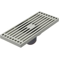 Душевой трап Orange 200x80 с решеткой Никель арт-TR01-009ni — фото 1, Трапы для душа