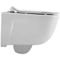 Унитаз Vincea Idea Rimless подвесной с сиденьем Микролифт арт-VT1-33 — фото 2, Подвесные унитазы