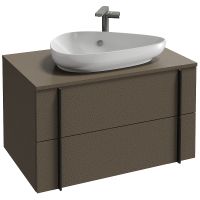 Раковина-чаша Jacob Delafon Nouvelle Vague 56 Белая глянцевая арт-EVI102-00 — фото 4, Раковины накладные