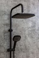 Душевая система Orange Черная арт-M04-944b — фото 13, Душевые стойки