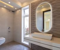 Зеркало Silver Mirrors Viva 55 с подсветкой с сенсорным выключателем арт-LED-00002549 — фото 3, Зеркала в ванную комнату