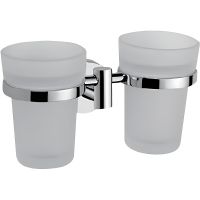 Товар: Стакан для зубных щеток Haiba двойной Хром арт-HB1708 - фото 1 Стакан для зубных щеток Haiba двойной Хром арт-HB1708 — фото 1, Стаканы для зубных щеток