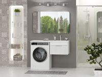 Товар: Тумба под раковину Brevita Enfida 120 подвесная Белая матовая арт-ENF-09060-011Я - фото 10 Тумба под раковину Brevita Enfida 120 подвесная Белая матовая арт-ENF-09060-011Я — фото 10, Тумбы под раковину