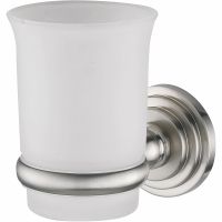 Стакан для зубных щеток WasserKRAFT Ammer Хром матовый арт-K-7028 — фото 1, Стаканы для зубных щеток