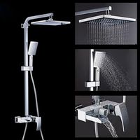 Душевая система Gappo Хром Белый арт-G2407-30 — фото 6, Душевые стойки