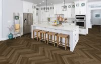 Товар: Виниловый ламинат Firmfit Herringbone Дуб Орех Американский Браш 615х123х5 мм арт-CW-3290 - фото 4 Виниловый ламинат Firmfit Herringbone Дуб Орех Американский Браш 615х123х5 мм арт-CW-3290 — фото 4, Виниловый ламинат