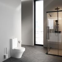 Унитаз-компакт AM.PM Inspire с бачком без сиденья арт-C508607WH — фото 3, Напольные унитазы